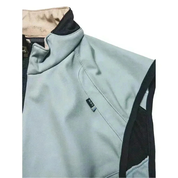 Rei Men's Windproof Vest Gray Blue Lightweight Breathable Outdoor - Picture 3 of 9